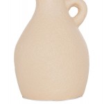 ΕΠΙΤΡΑΠΕΖΙΟ ΔΙΑΚΟΣΜΗΤΙΚΟ ΒΑΖΟ DECANT HM4667.02L ΤΕΡΑΚΟΤΑ ΣΕ ΚΡΕΜ--Φ14x21Υεκ.