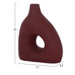 ΕΠΙΤΡΑΠΕΖΙΟ ΔΙΑΚΟΣΜΗΤΙΚΟ ΒΑΖΟ DECANT HM4667.06Μ ΤΕΡΑΚΟΤΑ ΣΕ ΒΥΣΣΙΝΙ--17x6.5x20Υεκ.