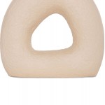 ΕΠΙΤΡΑΠΕΖΙΟ ΔΙΑΚΟΣΜΗΤΙΚΟ ΒΑΖΟ DECANT HM4667.02S ΤΕΡΑΚΟΤΑ ΣΕ ΚΡΕΜ--17.5x6.5x17Υεκ.