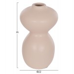 ΕΠΙΤΡΑΠΕΖΙΟ ΔΙΑΚΟΣΜΗΤΙΚΟ ΒΑΖΟ NELLY HM4669.02 ΤΕΡΑΚΟΤΑ ΣΕ ΚΡΕΜ--Φ22x35Υεκ.