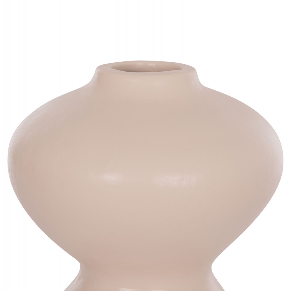 ΕΠΙΤΡΑΠΕΖΙΟ ΔΙΑΚΟΣΜΗΤΙΚΟ ΒΑΖΟ NELLY HM4669.02 ΤΕΡΑΚΟΤΑ ΣΕ ΚΡΕΜ--Φ22x35Υεκ.