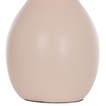 ΕΠΙΤΡΑΠΕΖΙΟ ΔΙΑΚΟΣΜΗΤΙΚΟ ΒΑΖΟ NELLY HM4669.02 ΤΕΡΑΚΟΤΑ ΣΕ ΚΡΕΜ--Φ22x35Υεκ.