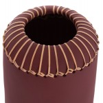 ΕΠΙΤΡΑΠΕΖΙΟ ΔΙΑΚΟΣΜΗΤΙΚΟ ΒΑΖΟ LENNOX HM4675.06S TΕΡΑΚΟΤΑ ΣΕ ΒΥΣΣΙΝΙ--Φ18x33Υεκ.
