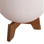 ΣΕΤ 3 ΓΛΑΣΤΡΕΣ ΜΕ TEAK ΒΑΣΕΙΣ TRYLL HM4681.02 FIBER CEMENT ΛΕΥΚΟ