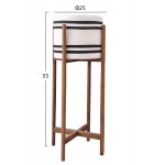 ΓΛΑΣΤΡΑ-ΚΑΣΠΟ ΕΣΩΤ.ΧΩΡΟΥ RENTIL HM4683M FIBER CEMENT ΛΕΥΚΟ/ΜΑΥΡΟ--ΒΑΣΗ TEAK Φ27x66Υεκ