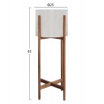 ΓΛΑΣΤΡΑ ΕΣΩΤ.ΧΩΡΟΥ RENTIL HM4684.02L FIBER CEMENT ΧΡΩΜΑ ΛΕΥΚΟ--ΒΑΣΗ TEAK Φ27x66Υεκ