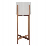 ΓΛΑΣΤΡΑ ΕΣΩΤ.ΧΩΡΟΥ RENTIL HM4684.02L FIBER CEMENT ΧΡΩΜΑ ΛΕΥΚΟ--ΒΑΣΗ TEAK Φ27x66Υεκ