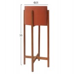 ΓΛΑΣΤΡΑ ΕΣΩΤ.ΧΩΡΟΥ RENTIL HM4684.08S FIBER CEMENT ΧΡΩΜΑ ΤΕΡΑΚΟΤΑ--ΒΑΣΗ TEAK Φ27x56Υ