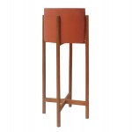 ΓΛΑΣΤΡΑ ΕΣΩΤ.ΧΩΡΟΥ RENTIL HM4684.08S FIBER CEMENT ΧΡΩΜΑ ΤΕΡΑΚΟΤΑ--ΒΑΣΗ TEAK Φ27x56Υ