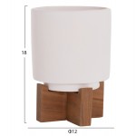 ΣΕΤ 3 ΓΛΑΣΤΡΕΣ ΜΕ TEAK ΒΑΣΕΙΣ TANTI HM4685 FIBER CEMENT ΣΕ 3 ΧΡΩΜΑΤΑ