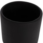 ΣΕΤ 3 ΓΛΑΣΤΡΕΣ ΜΕ TEAK ΒΑΣΕΙΣ TANTI HM4685.01 FIBER CEMENT ΣΕ ΜΑΥΡΟ ΧΡΩΜΑ