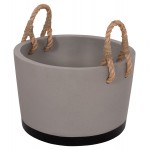 ΓΛΑΣΤΡΑ ΕΣ. ΧΩΡΟΥ ΣΕΙΡΑ TRYLL HM4690L FIBER CEMENT ΓΚΡΙ & ΣΧΟΙΝΙ Φ40x25,5Υεκ.