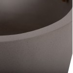 ΓΛΑΣΤΡΑ ΕΣ. ΧΩΡΟΥ ΣΕΙΡΑ TRYLL HM4690L FIBER CEMENT ΓΚΡΙ & ΣΧΟΙΝΙ Φ40x25,5Υεκ.