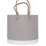 ΓΛΑΣΤΡΑ ΕΣ. ΧΩΡΟΥ ΣΕΙΡΑ TRYLL HM4690S FIBER CEMENT ΓΚΡΙ & ΣΧΟΙΝΙ Φ23x20Υεκ.