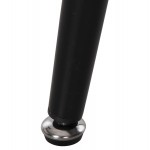 ΤΡΑΠΕΖΙ RAVEN HM9854.02 ΚΕΡΑΜΙΚΟ TOP ΜΑΥΡΟ ΜΑΡΜΑΡΟ-ΜΑΥΡΟ ΜΕΤΑΛΛΟ 117,5x67,5x76Υεκ.