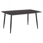 ΤΡΑΠΕΖΙ RAVEN HM18150.02 ΚΕΡΑΜΙΚΟ TOP ΜΕ ΟΨΗ ΜΑΥΡΟ ΜΑΡΜΑΡΟ 160x80x74Υεκ.