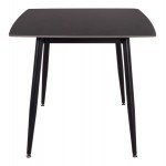 ΤΡΑΠΕΖΙ RAVEN HM18150.02 ΚΕΡΑΜΙΚΟ TOP ΜΕ ΟΨΗ ΜΑΥΡΟ ΜΑΡΜΑΡΟ 160x80x74Υεκ.