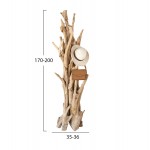 ΚΑΛΟΓΕΡΟΣ HM9367 ΑΠΟ ΜΑΣΙΦ ΞΥΛΟ TEAK ΦΥΣΙΚΟ 170-200ΕΚ.