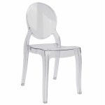 ΚΑΡEΚΛΑ ΑΚΡΥΛΙΚΗ ΔΙΑΦΑΝΗ ARAMIS HM0170 42,5x52x89,5 εκ.