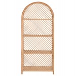 ΒΙΒΛΙΟΘΗΚΗ HM9552 ΑΠΟ ΦΥΣΙΚΟ RATTAN ΣΕ ΦΥΣΙΚΟ ΧΡΩΜΑ 80x40x182Υεκ.