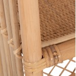 ΒΙΒΛΙΟΘΗΚΗ HM9552 ΑΠΟ ΦΥΣΙΚΟ RATTAN ΣΕ ΦΥΣΙΚΟ ΧΡΩΜΑ 80x40x182Υεκ.