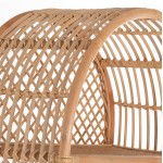 ΒΙΒΛΙΟΘΗΚΗ HM9552 ΑΠΟ ΦΥΣΙΚΟ RATTAN ΣΕ ΦΥΣΙΚΟ ΧΡΩΜΑ 80x40x182Υεκ.