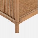 ΒΙΒΛΙΟΘΗΚΗ HM9552 ΑΠΟ ΦΥΣΙΚΟ RATTAN ΣΕ ΦΥΣΙΚΟ ΧΡΩΜΑ 80x40x182Υεκ.