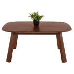 ΤΡΑΠΕΖΙ ΣΑΛΟΝΙΟΥ RINER HM9738 MDF ΜΕ ΚΑΠΛΑΜΑ ΚΑΡΥΔΙΑΣ 100x100x45Yεκ.
