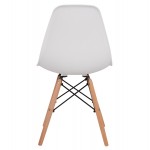 ΚΑΡΕΚΛΑ ΤΡΑΠΕΖΑΡΙΑΣ 2ΤΜΧ TWIST HM8460.21 ΛΕΥΚΟ PP--ΞΥΛΟ ΟΞΙΑΣ 46x50x82Υεκ.