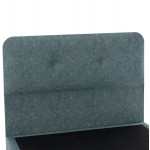 ΚΡΕΒΑΤΙ DOLORES ΑΠΟ ΥΦΑΣΜΑ LIGHT GREEN HM649.27 ΓΙΑ ΣΤΡΩΜΑ 90x200 εκ.