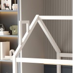 ΚΡΕΒΑΤΙ ΠΑΙΔΙΚΟ ΜΕ ΚΑΓΚΕΛΟ HOUSER HM706.03 τ.MONTESSORI ΞΥΛΟ ΠΕΥΚΟ ΛΕΥΚΟ-190x90εκ