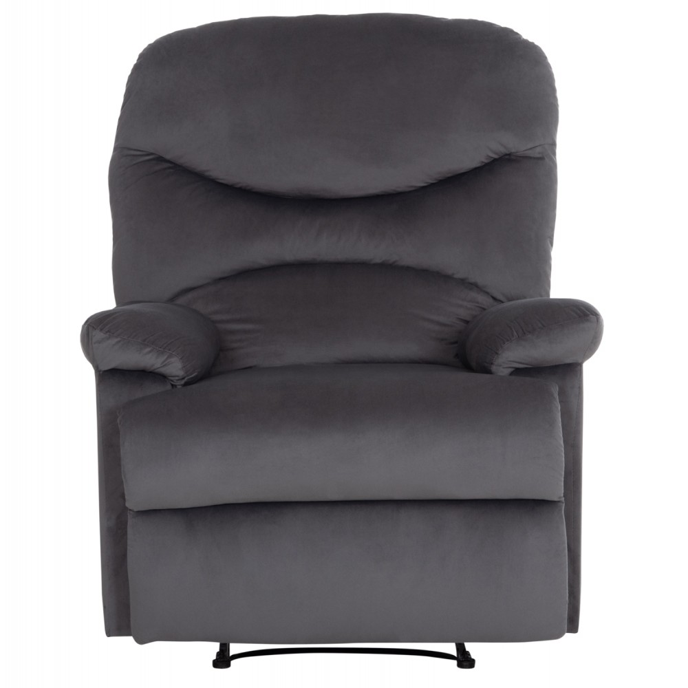 ΠΟΛΥΘΡΟΝΑ RELAX BRAYLEN HM3298.01 ΓΚΡΙ ΒΕΛΟΥΔΟ 85x90x95Υεκ.