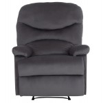 ΠΟΛΥΘΡΟΝΑ RELAX BRAYLEN HM3298.01 ΓΚΡΙ ΒΕΛΟΥΔΟ 85x90x95Υεκ.