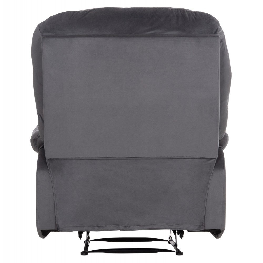 ΠΟΛΥΘΡΟΝΑ RELAX BRAYLEN HM3298.01 ΓΚΡΙ ΒΕΛΟΥΔΟ 85x90x95Υεκ.