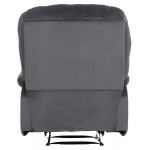 ΠΟΛΥΘΡΟΝΑ RELAX BRAYLEN HM3298.01 ΓΚΡΙ ΒΕΛΟΥΔΟ 85x90x95Υεκ.