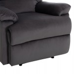 ΠΟΛΥΘΡΟΝΑ RELAX BRAYLEN HM3298.01 ΓΚΡΙ ΒΕΛΟΥΔΟ 85x90x95Υεκ.