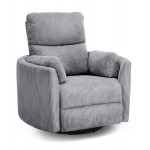 ΠΟΛΥΘΡΟΝΑ ΘΗΛΑΣΜΟΥ/RELAX VELMORA HM3300.01 ΓΚΡΙ ΚΟΤΛΕ ΥΦΑΣΜΑ 100x90x100Υεκ