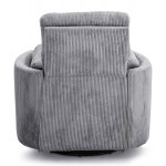 ΠΟΛΥΘΡΟΝΑ ΘΗΛΑΣΜΟΥ/RELAX VELMORA HM3300.01 ΓΚΡΙ ΚΟΤΛΕ ΥΦΑΣΜΑ 100x90x100Υεκ