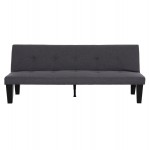 ΚΑΝΑΠΕΣ ΚΡΕΒΑΤΙ 3-ΘΕΣΙΟΣ KORO HM3304.01 ΓΚΡΙ PU ΔΕΡΜΑ 165x75x64Υεκ