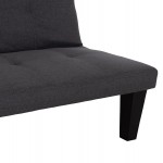 ΚΑΝΑΠΕΣ ΚΡΕΒΑΤΙ 3-ΘΕΣΙΟΣ KORO HM3304.01 ΓΚΡΙ PU ΔΕΡΜΑ 165x75x64Υεκ