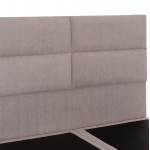 ΚΡΕΒΑΤΙ MILO HM616.32 ΜΠΕΖ ΥΦΑΣΜΑ ΓΙΑ ΣΤΡΩΜΑ 160x200εκ