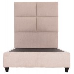 ΚΡΕΒΑΤΙ ΜΟΝΟ MILO HM652.32 ΜΠΕΖ TEDDY ΥΦΑΣΜΑ ΓΙΑ ΣΤΡΩΜΑ 90x200εκ