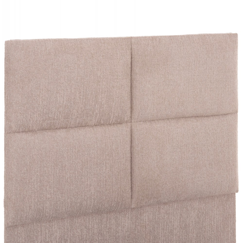 ΚΡΕΒΑΤΙ ΜΟΝΟ MILO HM652.32 ΜΠΕΖ TEDDY ΥΦΑΣΜΑ ΓΙΑ ΣΤΡΩΜΑ 90x200εκ