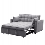 ΚΑΝΑΠΕΣ ΚΡΕΒΑΤΙ 2-ΘΕΣΙΟΣ BORG HM3289.11 ΓΚΡΙ ΥΦΑΣΜΑ 140x100x80Υεκ