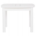 ΤΡΑΠΕΖΑΚΙ ΠΑΙΔΙΚΟ ΜΕ ΑΠΟΘ.ΧΩΡΟΥΣ RICKI HM18339.03 MDF & ΣΥΜΗΔΑ ΣΕ ΛΕΥΚΟ 65x65x47Υεκ