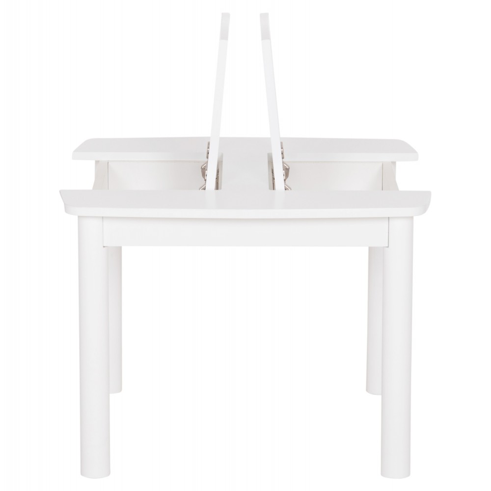 ΤΡΑΠΕΖΑΚΙ ΠΑΙΔΙΚΟ ΜΕ ΑΠΟΘ.ΧΩΡΟΥΣ RICKI HM18339.03 MDF & ΣΥΜΗΔΑ ΣΕ ΛΕΥΚΟ 65x65x47Υεκ