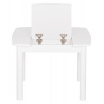 ΤΡΑΠΕΖΑΚΙ ΠΑΙΔΙΚΟ ΜΕ ΑΠΟΘ.ΧΩΡΟΥΣ RICKI HM18339.03 MDF & ΣΥΜΗΔΑ ΣΕ ΛΕΥΚΟ 65x65x47Υεκ