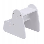 ΠΑΙΔΙΚΗ ΣΚΑΛΑ/ΣΚΑΜΠΟ RICKI HM18340.03 MDF & ΚΟΝΤΡΑΠΛΑΚΕ ΛΕΥΚΟ 33x43.5x40.5Υεκ