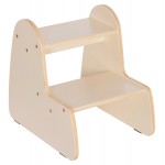 ΠΑΙΔΙΚΗ ΣΚΑΛΑ/ΣΚΑΜΠΟ RICKI HM18340.01 MDF & ΚΟΝΤΡΑΠΛΑΚΕ ΦΥΣΙΚΟ 33x43.5x40.5Υεκ