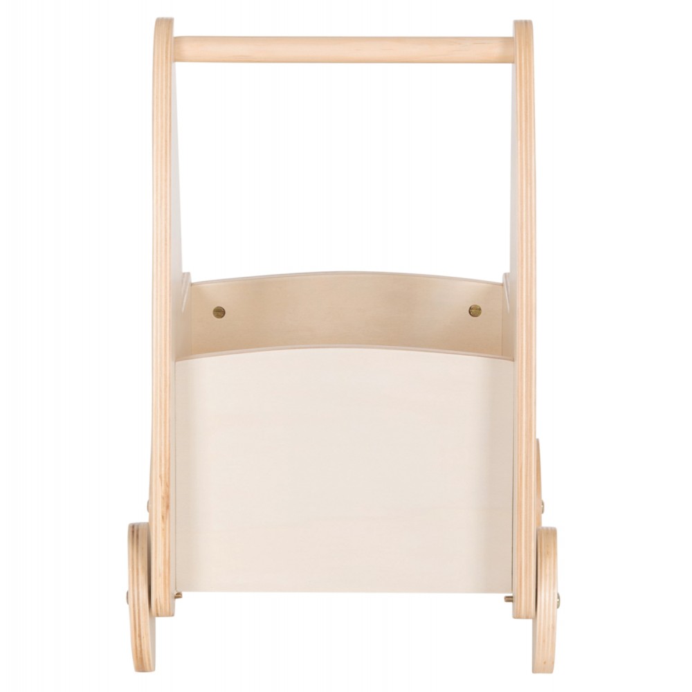 ΠΑΙΔΙΚΟ ΤΡΟΛΕΥ/ΚΑΡΟΤΣΑΚΙ RICKI HM18341.01 MDF & ΚΟΝΤΡΑΠΛΑΚΕ ΦΥΣΙΚΟ 33x45x50Υεκ